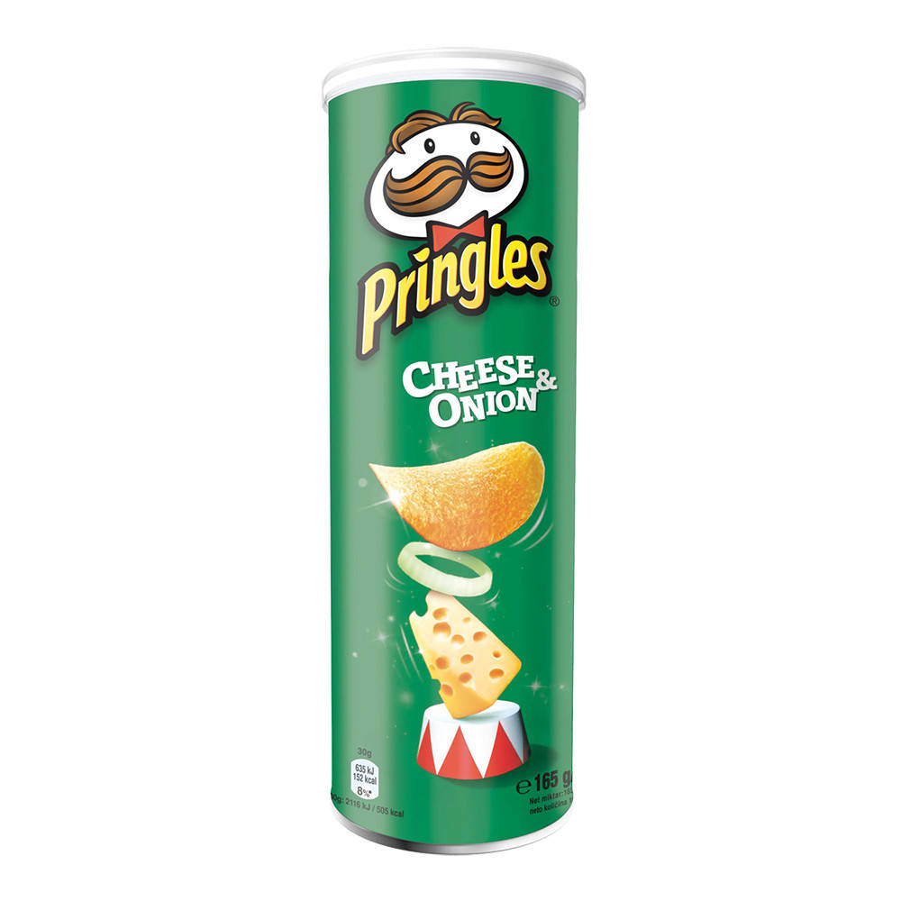 

Pringles Сheese & Оnion, сыр и лук, 165 г, 9шт/ящ