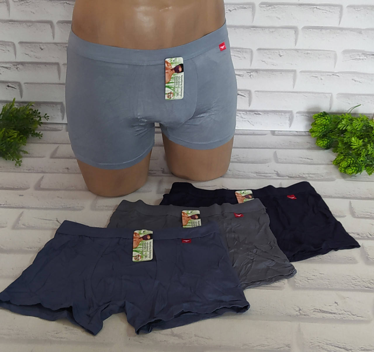 

Трусы мужские боксеры XL(48-50) Слава 3001, Разные цвета