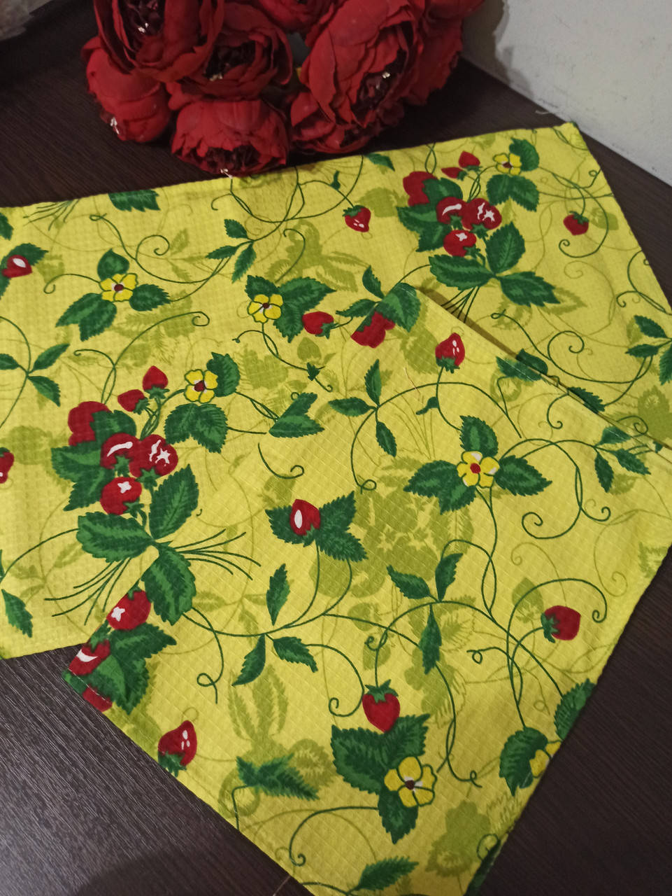 

Полотенца для кухни вафельное 70*35 см.натуральное