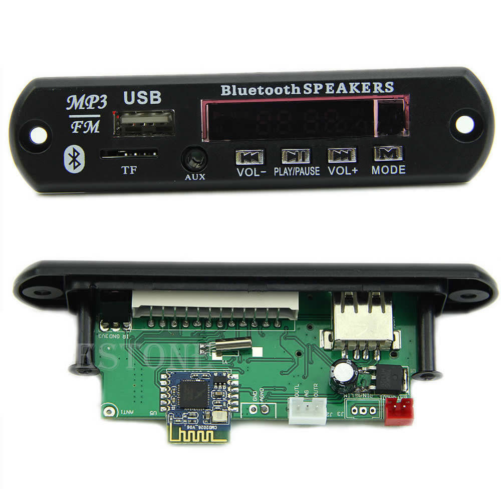 

Авто MP3, FM модуль усилитель, USB, SD, Bluetooth
