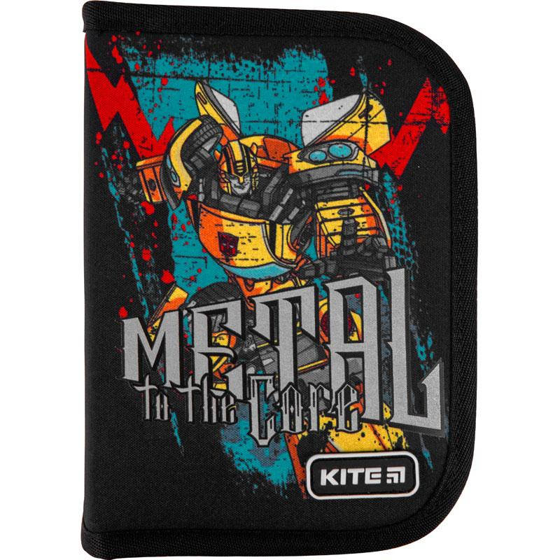 

Пенал без наполнения Kite Education Transformers (TF21-621), 1 отделение, 1 отворот 153 г 19,5x13x3,7 см, Черный
