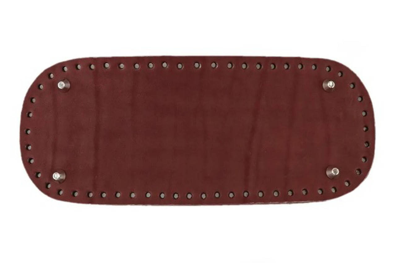 

Донышко для сумки, 30*12, красное дерево, кожа CY37_19234_1510, Коричневый