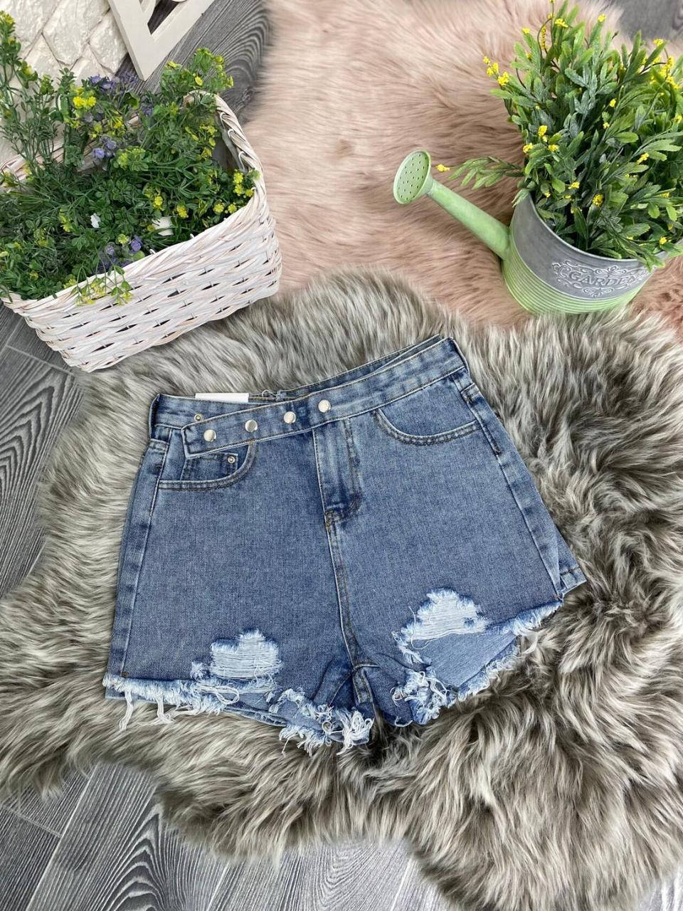 

Невероятные женские шорты Ткань "Джинс" 40, 42, 44, 46, 48 размер 40, Синий