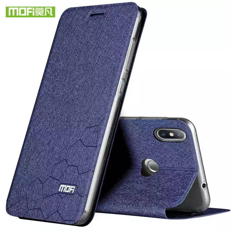 

Чехол-книжка MOFI Vintage соты для Xiaomi Mi MAX 3 Синий