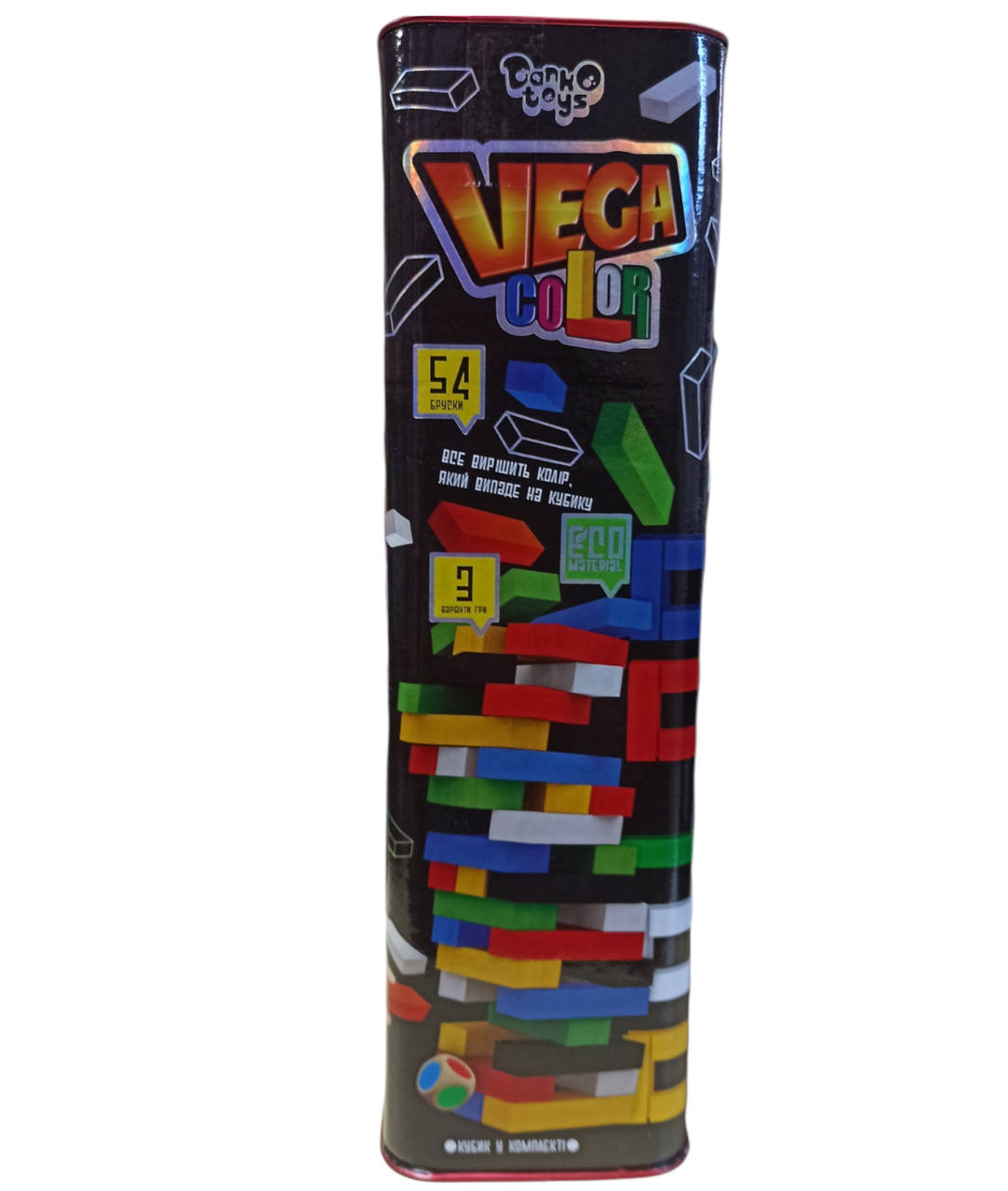 

Деревянная игра Джанга "VEGA COLOR" GVC-01U DANKO,дженга Данко тойс