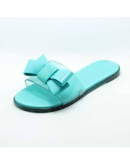 

Голубые женские шлепки Zaxy Sky Slide Fem, резиновые