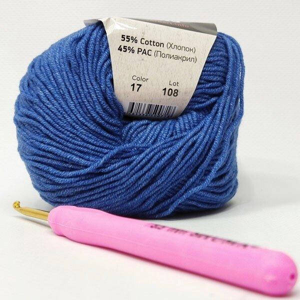 

Пряжа Джинс Jeans YarnArt, №17 синий (ярнарт-17джинс)