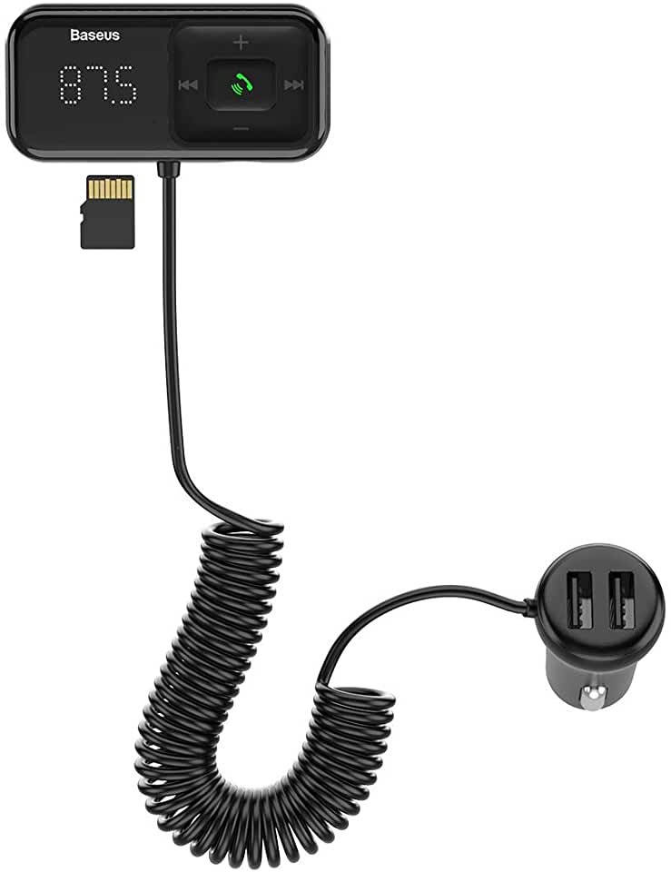 

FM-модулятор (трансмиттер) Baseus T typed S-16 Wireless MP3 Car Charger ( CCTM-E01 )