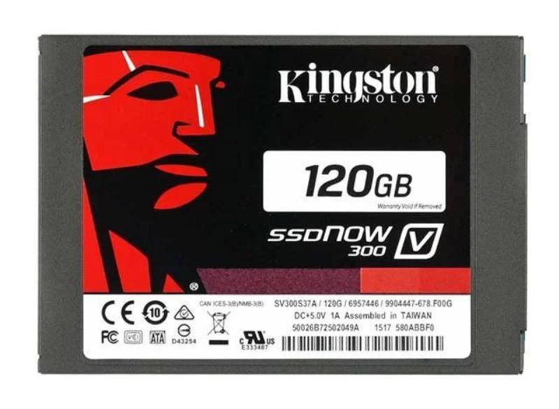 

БУ Накопитель SSD Kingston SSDNow V300 120GB (2.5", SATAIII, MLC, SV300S37A/120G)