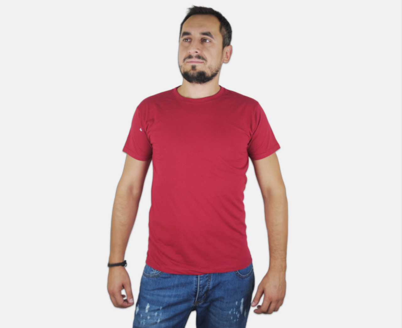 

Мужская Футболка Классическая Fruit of the loom Кирпично-Красный 61-036-Bx Xl