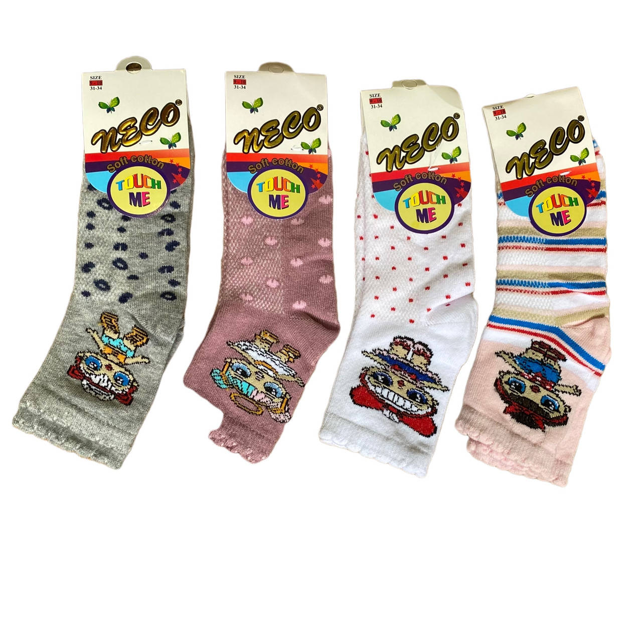 

Летние носки хлопок для девочки, 20см, 7-8 лет, Разные цвета