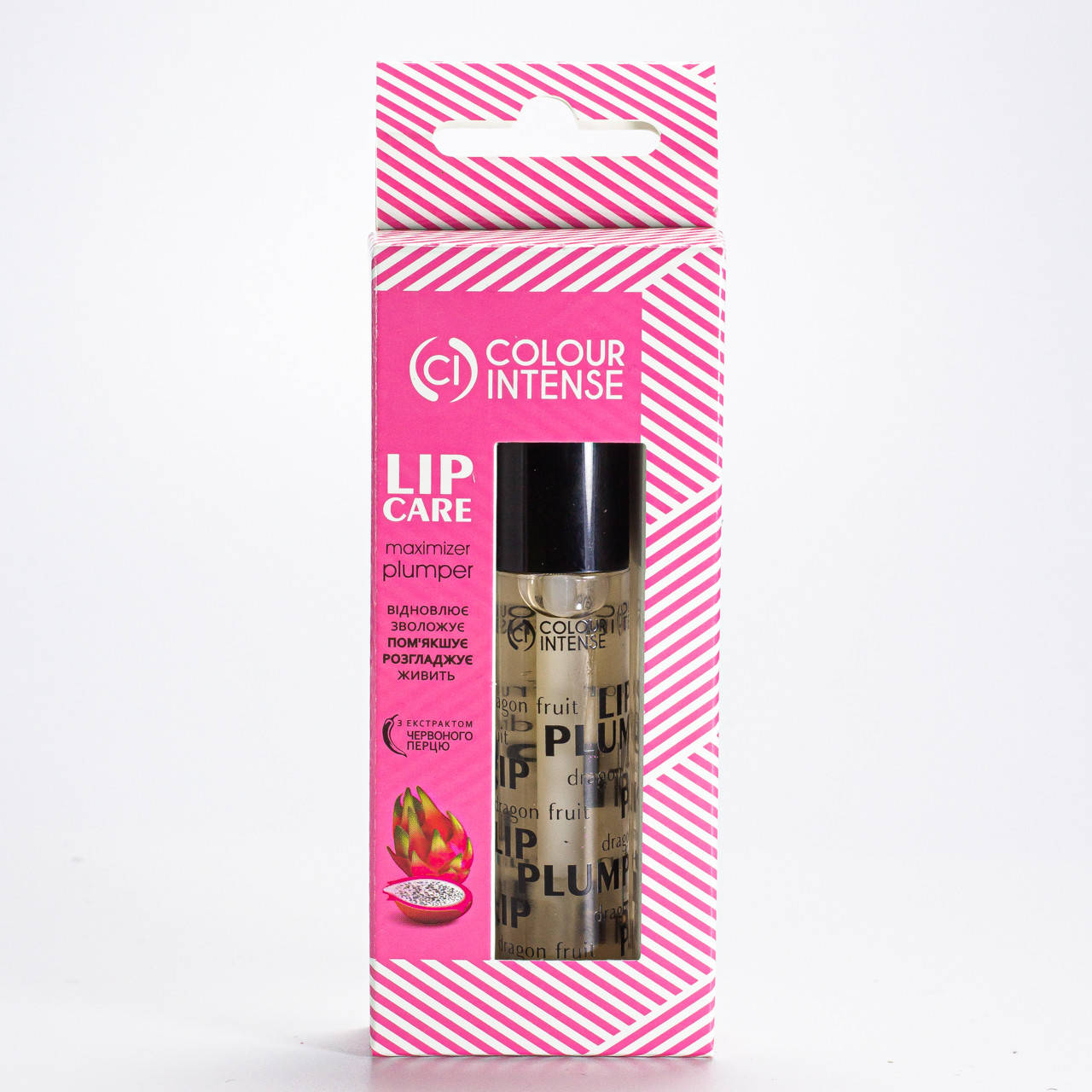 

Блеск для увеличения объема губ Colour Intense Lip Care Питайя