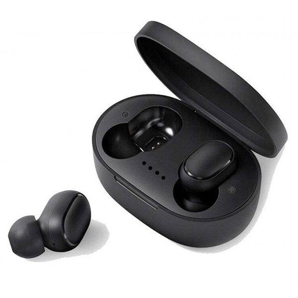 

Беспроводные блютуз наушники TWS MiPods A6S сенсорные с микрофоном и кейсом Bluetooth 5.0 спортивные вкладыши, Черный
