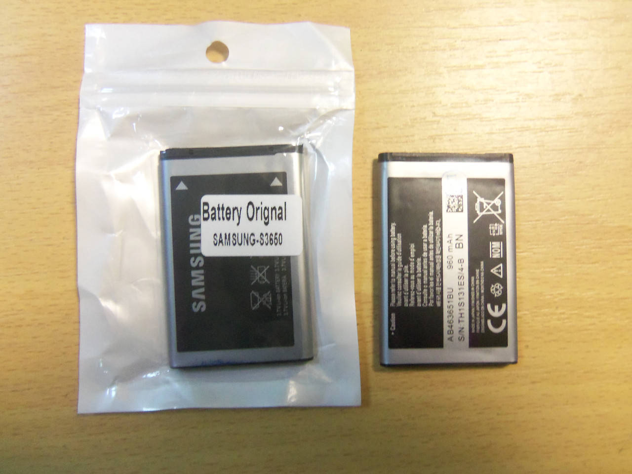 

Аккумулятор SAMSUNG GT3650/5610 (960 mAh) АВ463651BU Оригинал тех пак
