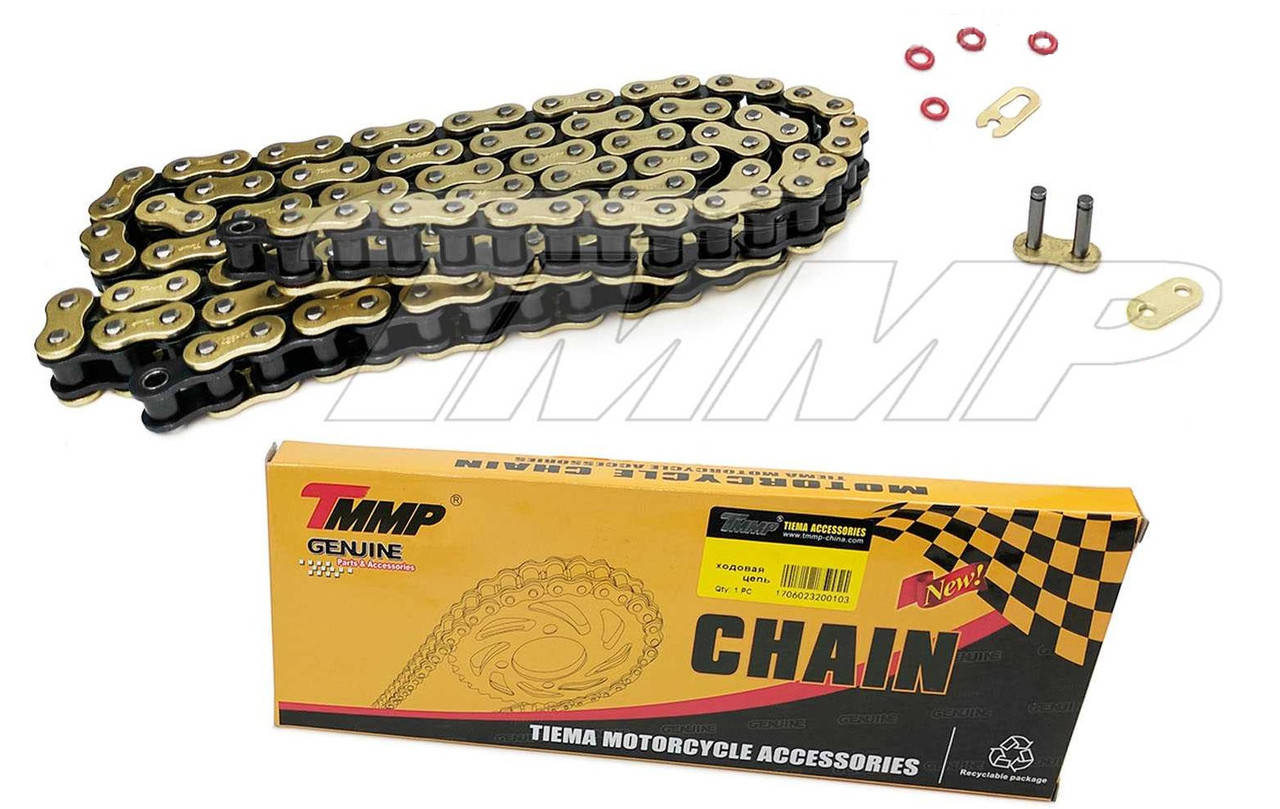 

Цепь привода колеса 428*116L O-Ring Golden (сальниковая) TMMP
