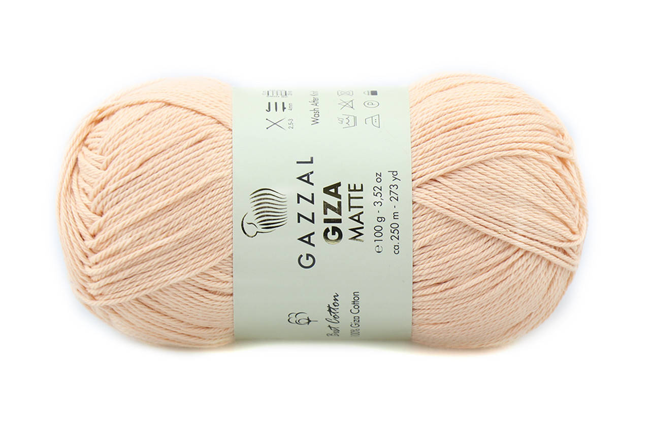 

Gazzal Giza Matte, Нежный персик №5553, Розовый