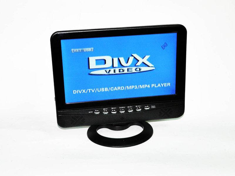 

Портативный телевизор TV USB SD 9,5''