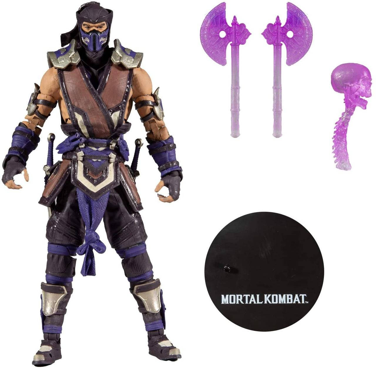 

Фигурка Мортал Комбат Саб Зиро Sub Zero Winter Purple Variant McFarlane 11039-5
