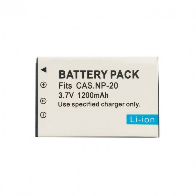 

Аккумулятор для фотоаппарата Casio NP-20, 1200 mAh.