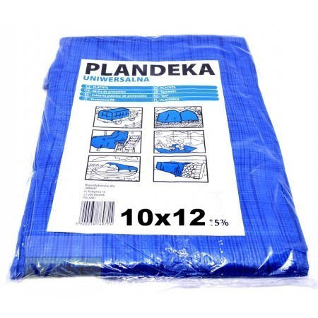 

Тент Брезент Пландека Тарпаулин защитный (60g\m2) 10x12 Польша (Wimar), Синий