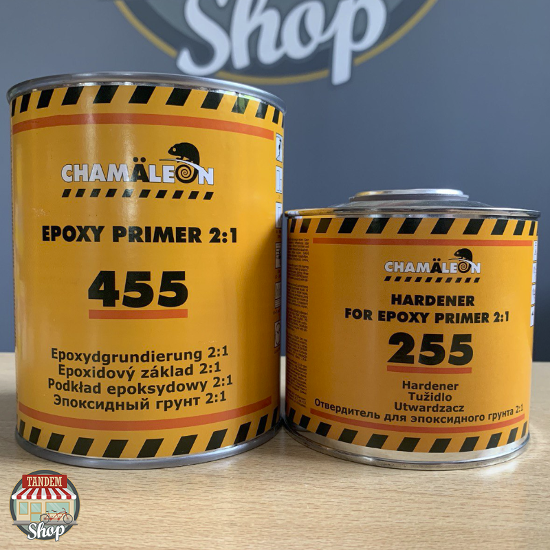 

Грунт эпоксидный Сhamaleon 455 Epoxy Primer 2:1, 1 л + 500 мл Комплект Серый
