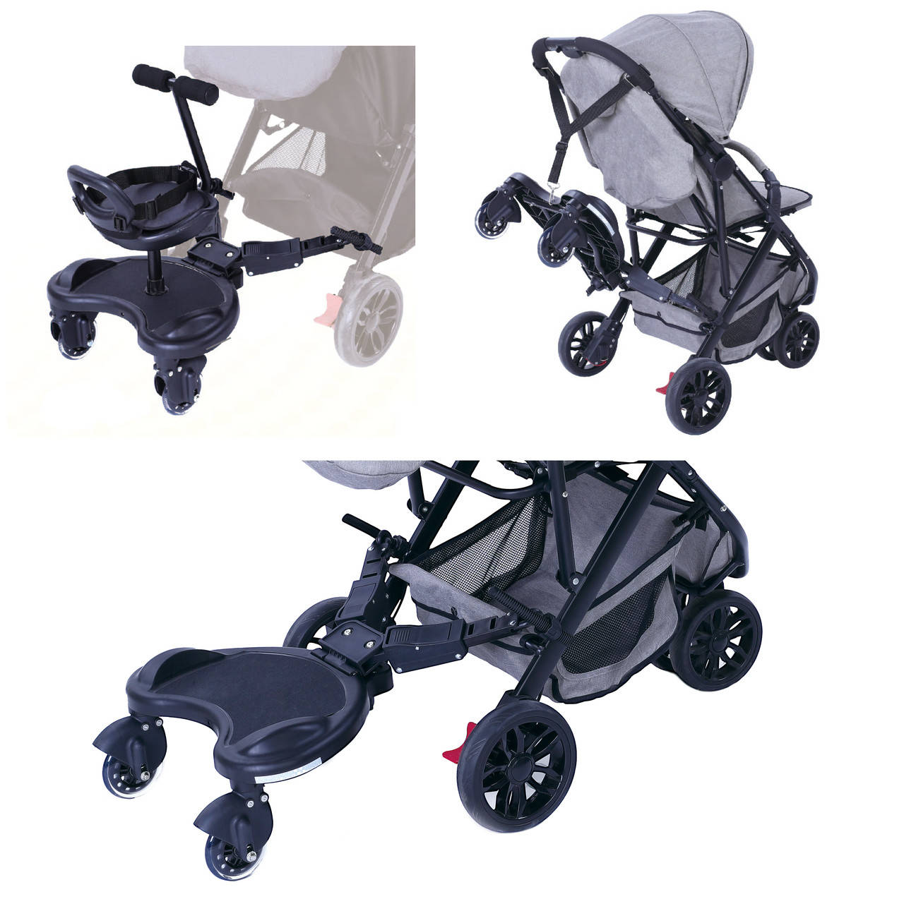 

Сидение подножка для второго ребенка Kiddy Board CARRELLO CRL-7007