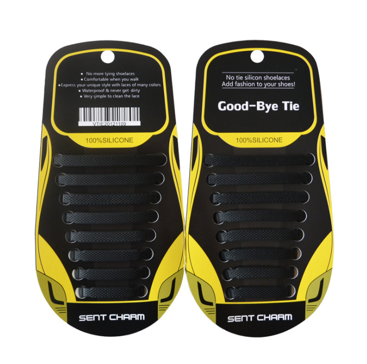 

Силиконовые шнурки разной длины. Резиновые шнурки для кроссовок и спортивной обуви. "Ленивые шнурки" Черный
