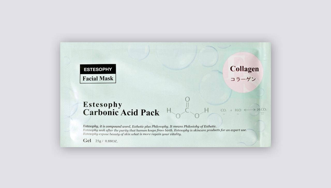 

Маска для лица Estesophy Carbonic Acid pack Collagen