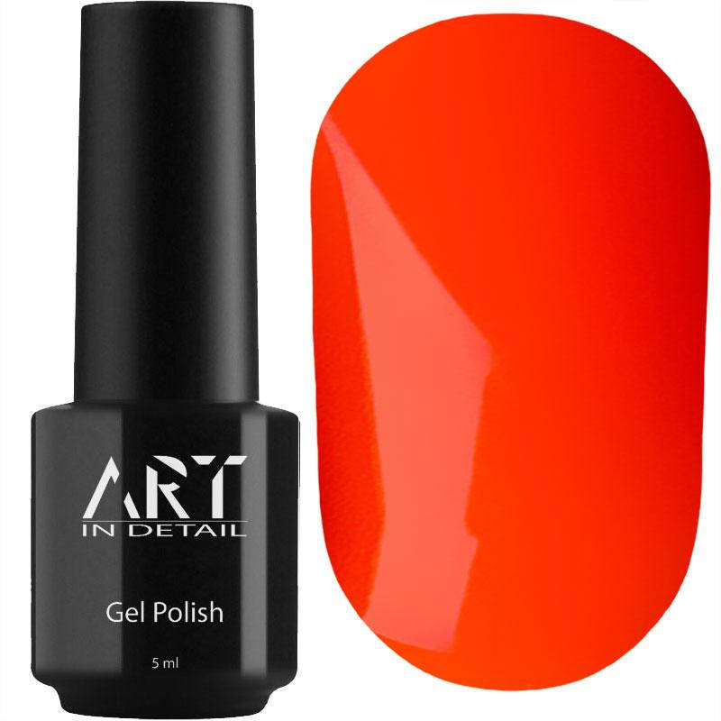 

Гель-лак ART Neon N009 (оранжевый, неоновый), 5 мл