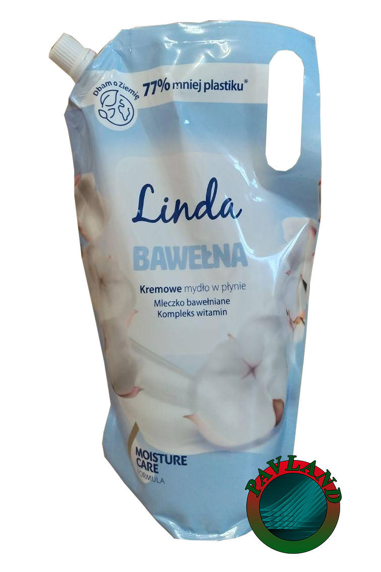 

Жидкое мыло Linda Bawelna 1л Польша