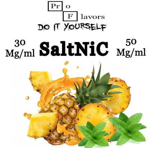 

Набор DIY Salt E-Liquid Kit Pro Flavors PineMint 50 мл. 50 мг/мл
