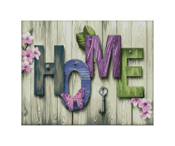 

Алмазная мозаика Home, 40х50 см