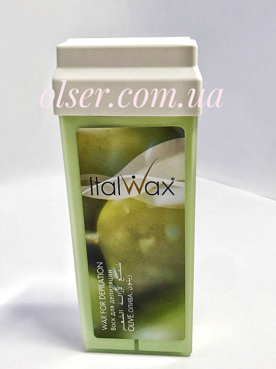 

Воск для депиляции ItalWax, в картридже, 100 мл. Оливка