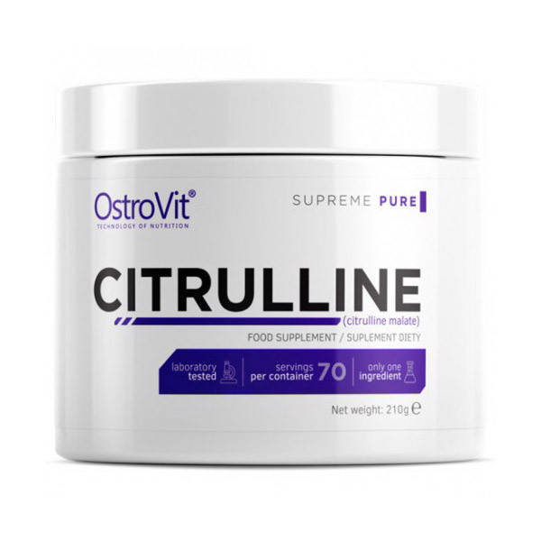 

Цитруллин Малат OstroVit 100% Citrulline 210 g