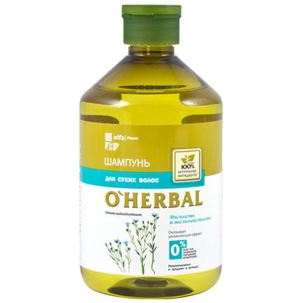 

O'Herbal шампунь для сухого волосся 500 мл