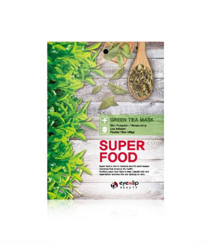 

Тканевая маска с экстрактом зеленого чая EYENLIP Super Food Mask Green Tea 23ml
