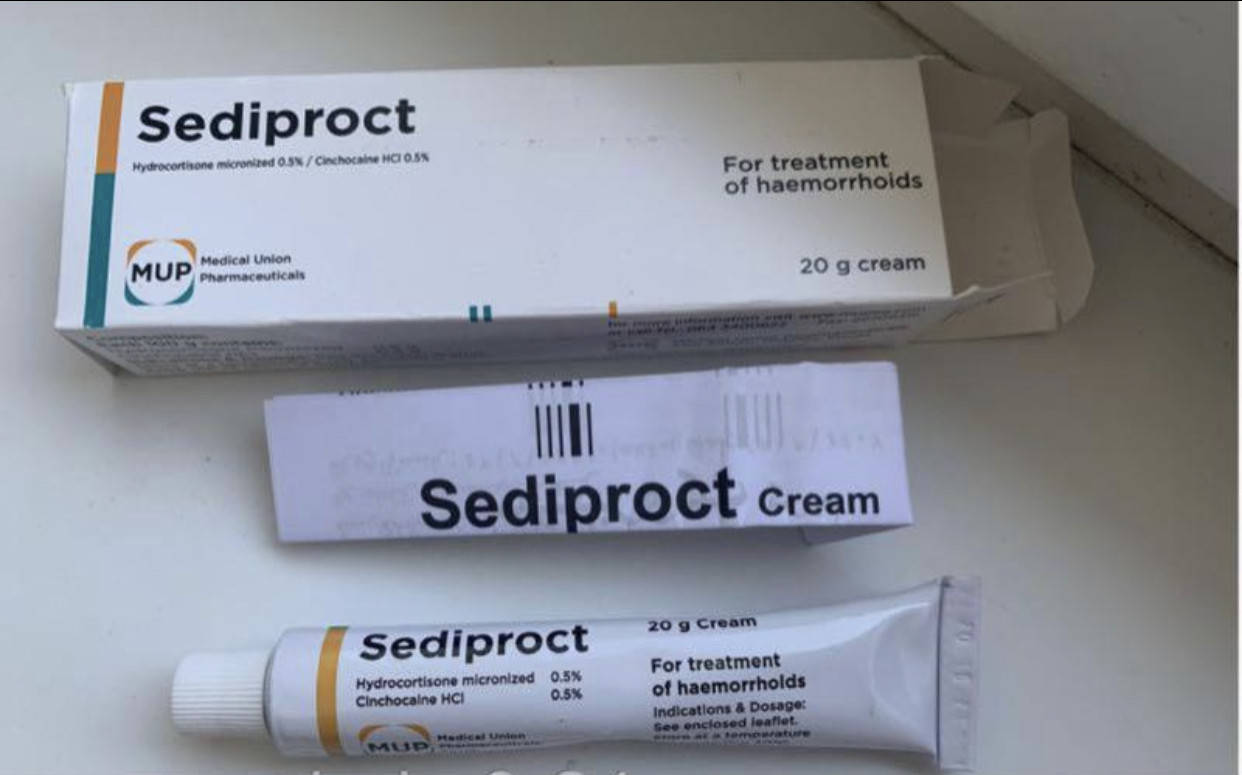

Sediproct крем от геморроя