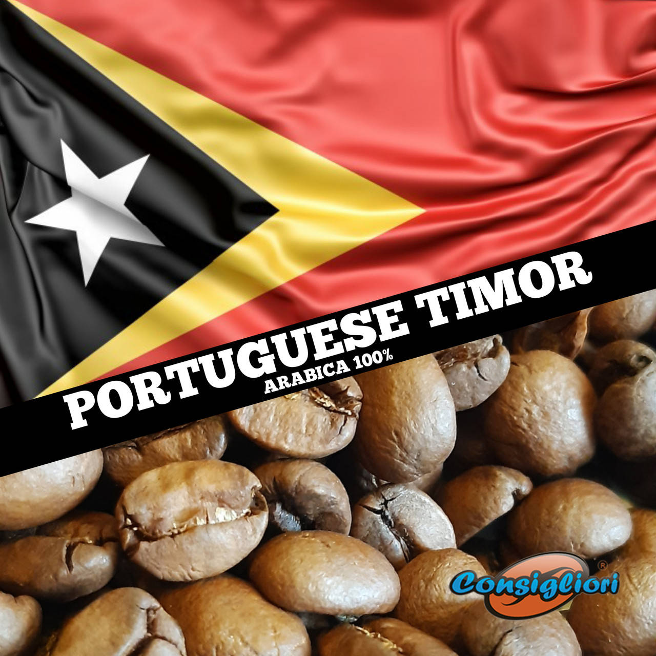 

Зерновой кофе "ПОРТУГАЛЬСКИЙ ТИМОР", Арабика 100% (ЭЛИТ)