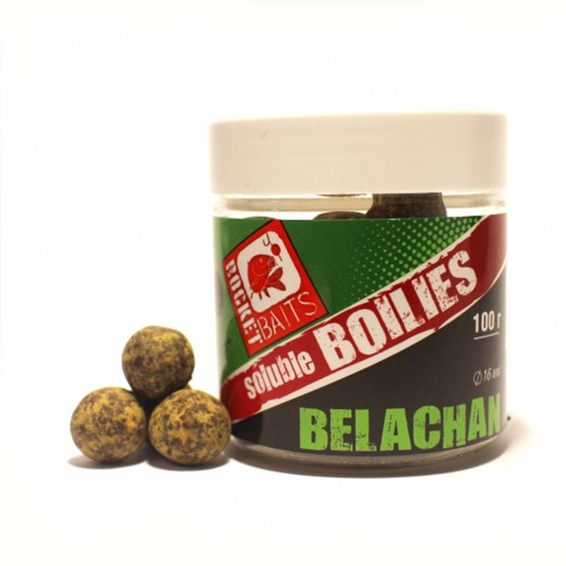 

Бойлы насадочные пылящие Belachan 16мм