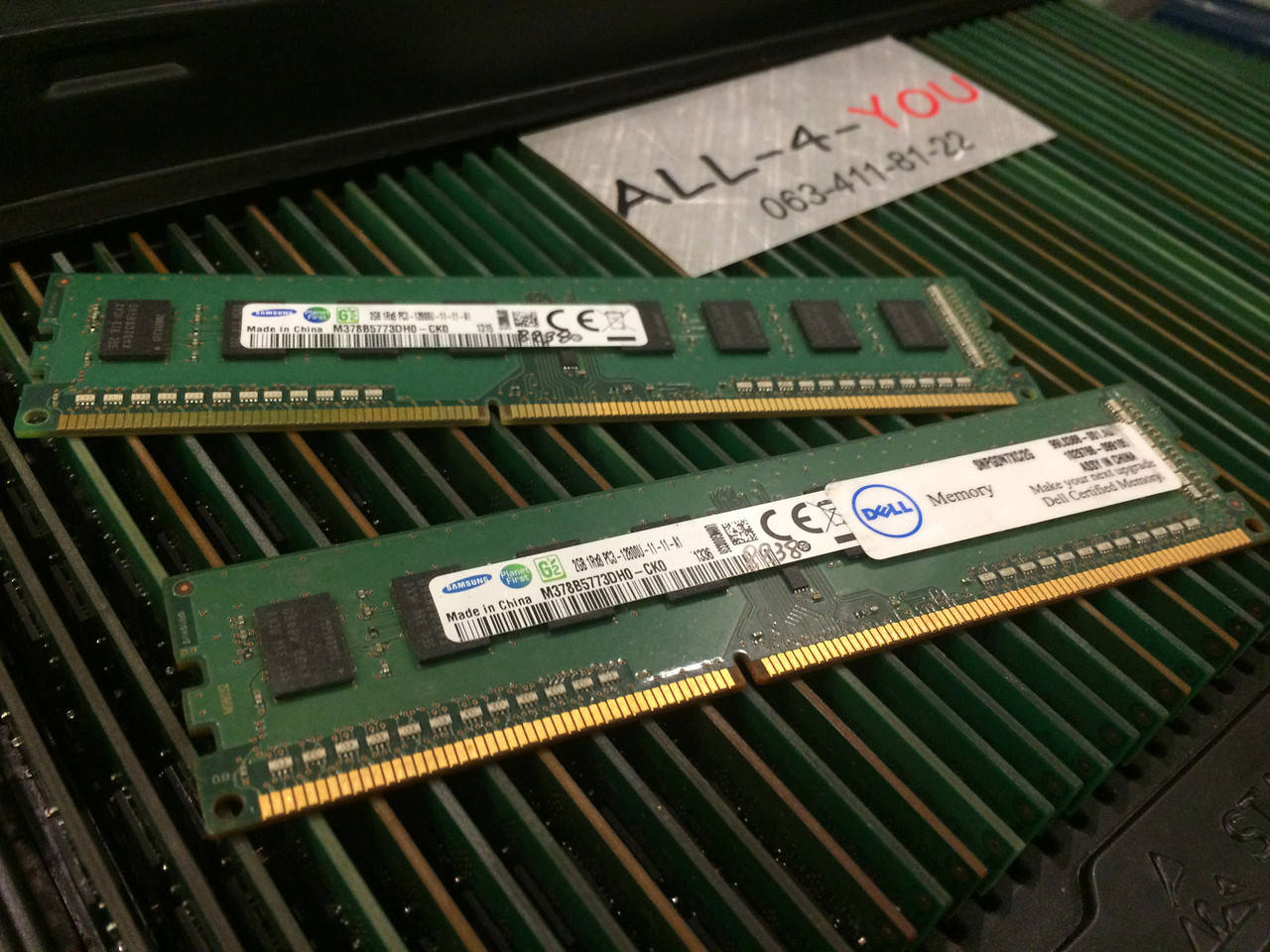 

Оперативна пам`ять SAMSUNG DDR3 2GB PC3 12800U 1600mHz Intel/AMD