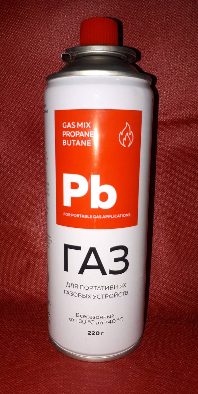 

Газ всесезонный для горелок баллон 450ml 220г Сила