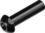 

Винт со сферической головкой и внутр. шестигр. INBUS кл.пр.10.9 ISO7380 БП М8х20 мм