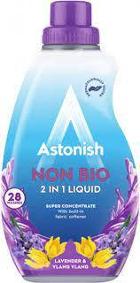 

Био-гель суперконцентрат для стирки Astonish Лаванда/Иланг-Иланг 840 мл, 28 стирок.