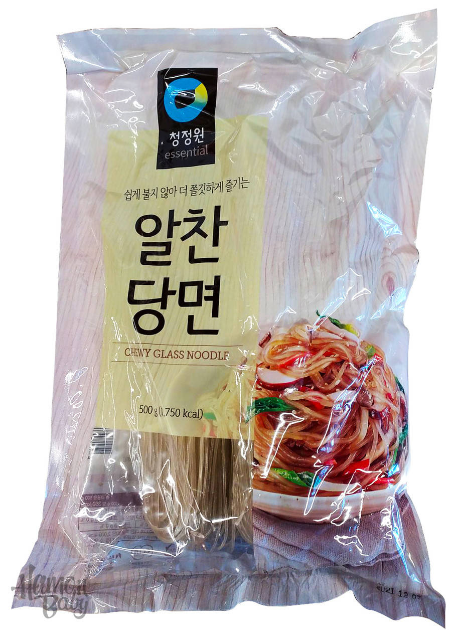

Стеклянная картофельная лапша чапче, 500 г, ТМ Chung Jung One, Южная Корея