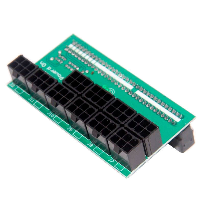 

Адаптер STP0 Rev:1.0 Breakout Board 10x PCI-e 6pin GPU Mining