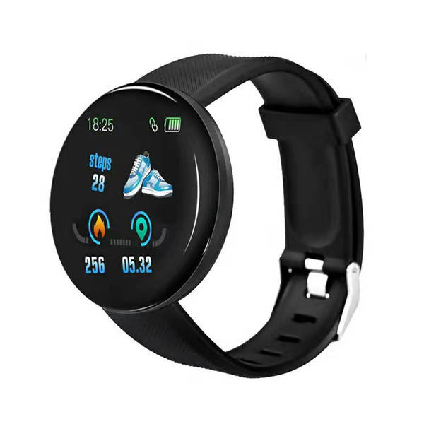 

Смарт часы Smart Watch D18 Black умные часы Smart Watch 1.3" 90мАч