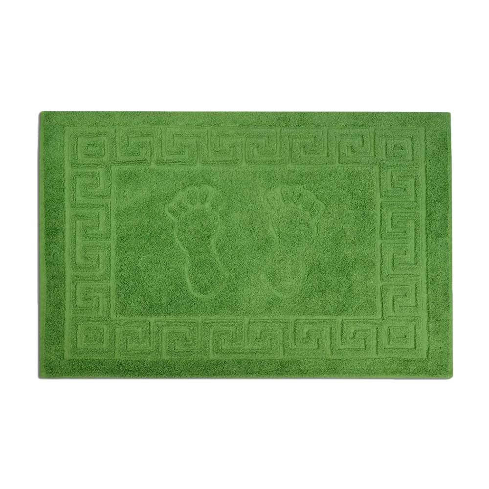 

Коврик для ног махровый Home Line 135807 Ножки 50*70 зеленый, Зелёный