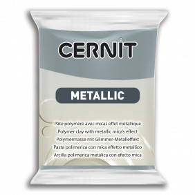 

Глина полимерная "METALLIC", СТАЛЬ, 56 гр, Cernit