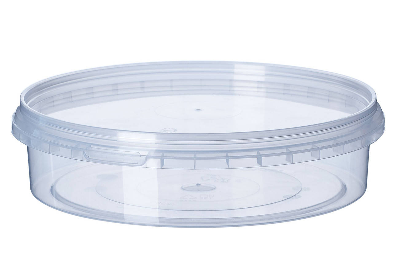 

Судок пластиковый для пресервов круглый 500 мл, Прозрачный