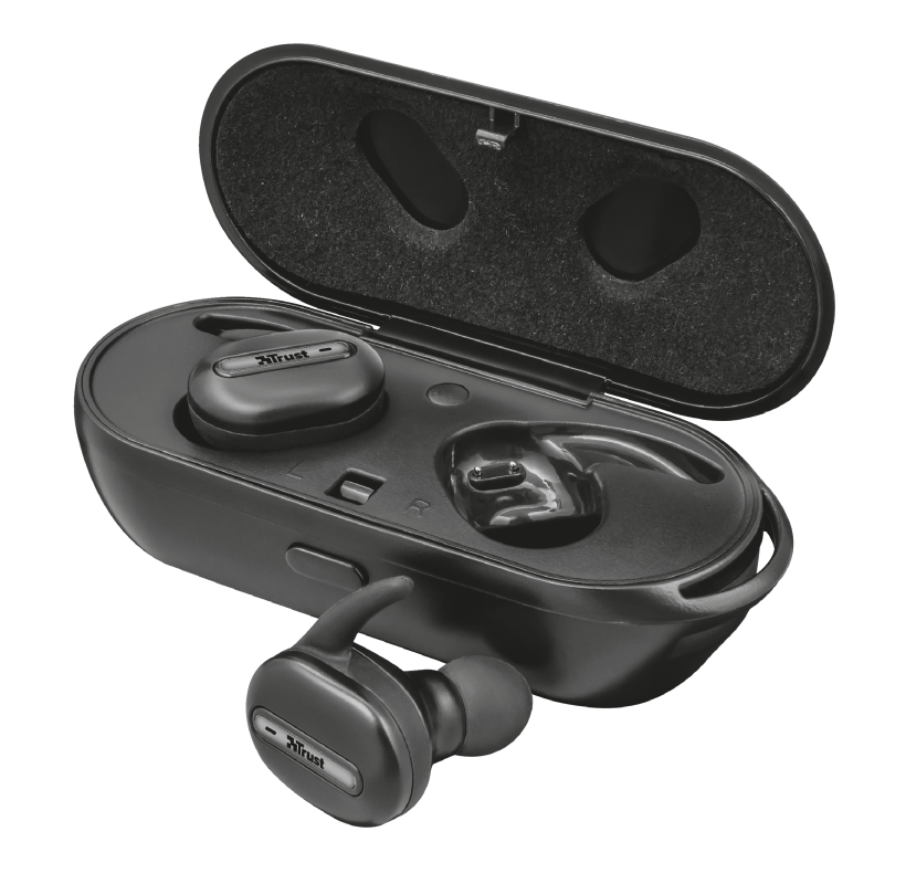 

Беспроводные наушники Duet2 Bluetooth Wire-free Earphones (22864) 22864-4, Черный